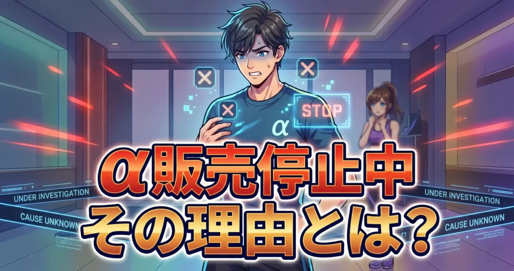 リライブシャツαが現在販売停止中になっている理由の解説