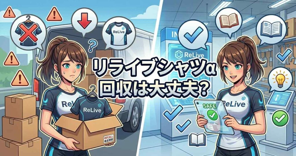 リライブシャツαの自主回収に関する正しい情報