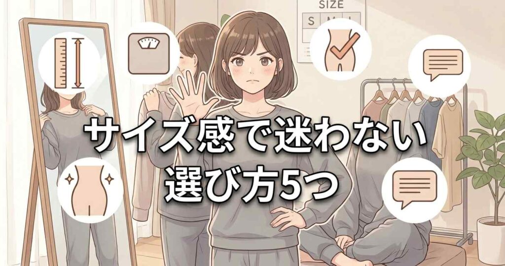 ベネクスコンフォートポンチのサイズ選びで迷わないための5つのポイント