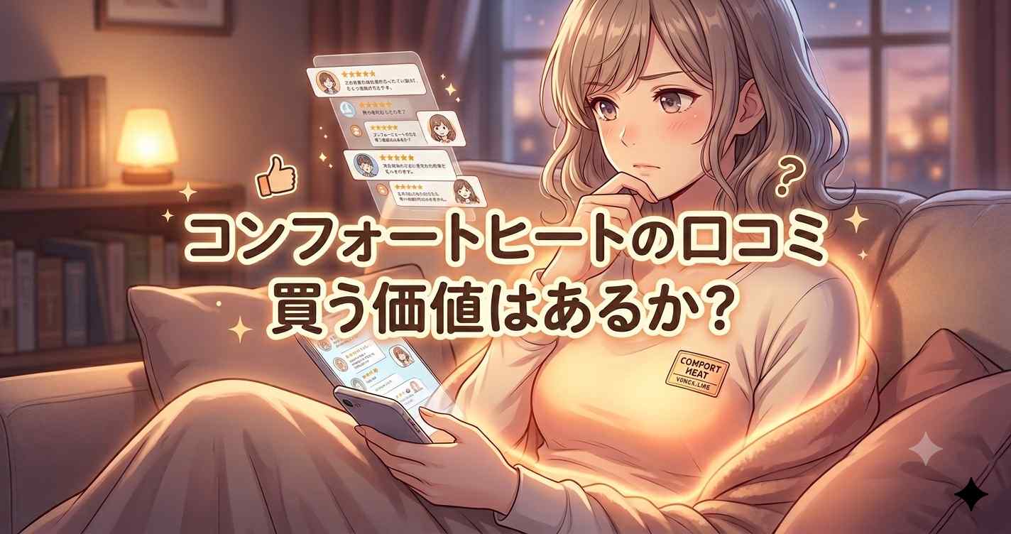 ベネクスコンフォートヒートの口コミ評判と買う価値の本音検証