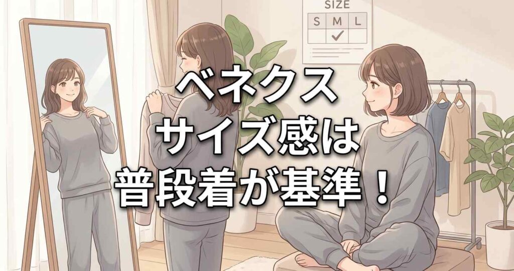 ベネクスコンフォートポンチのサイズ感と迷わない5つの選び方