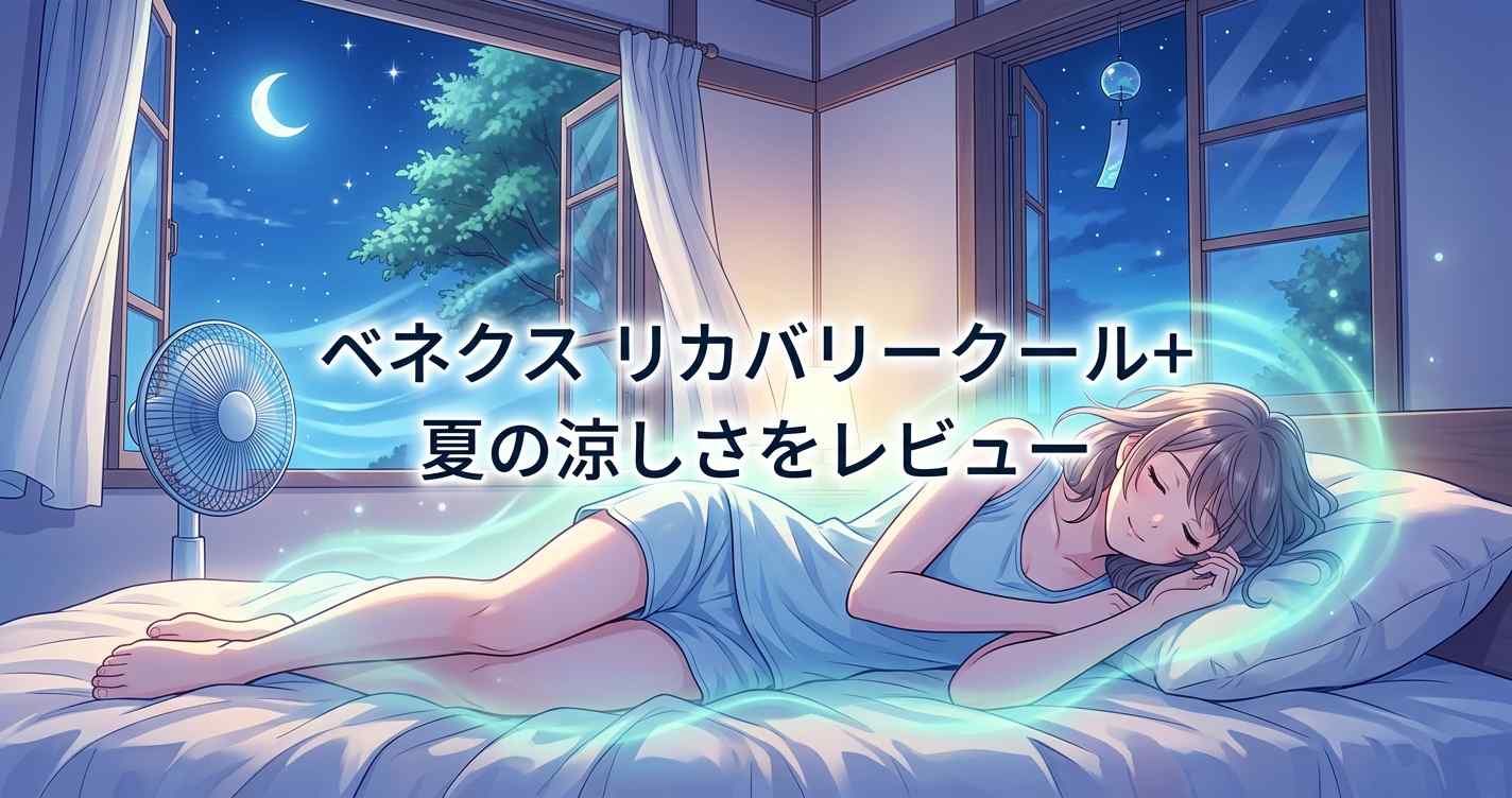 ベネクス リカバリークール+の口コミ7選と夏の涼しさの本音レビュー