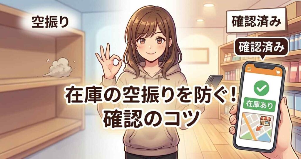 店舗でベネクスを購入する前に在庫を確認するコツ