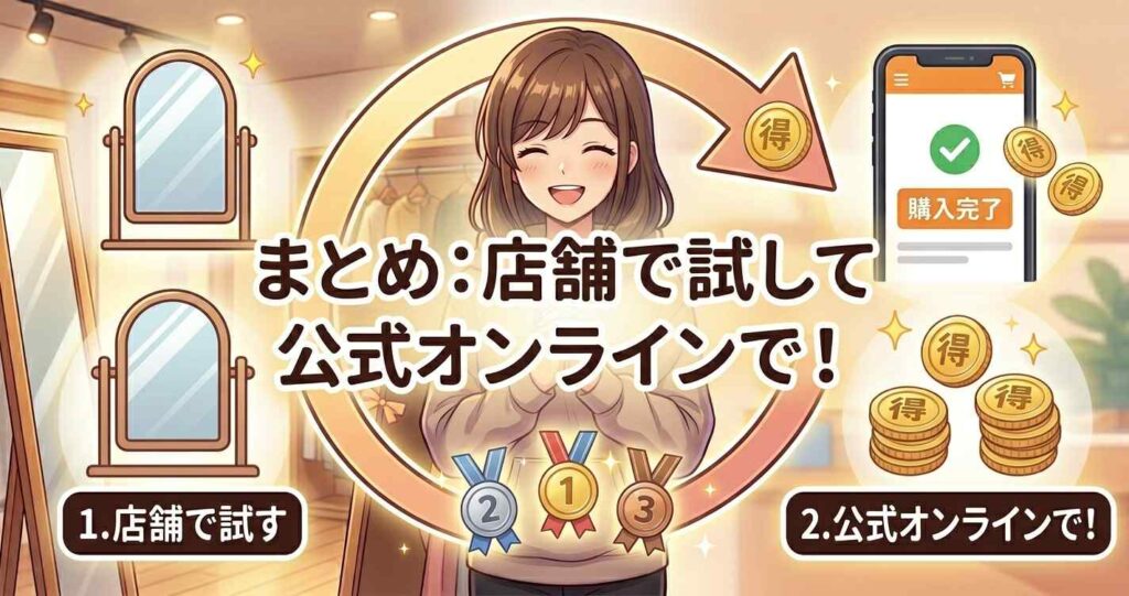 ベネクスを店舗で試して公式オンラインで買う方法のまとめ