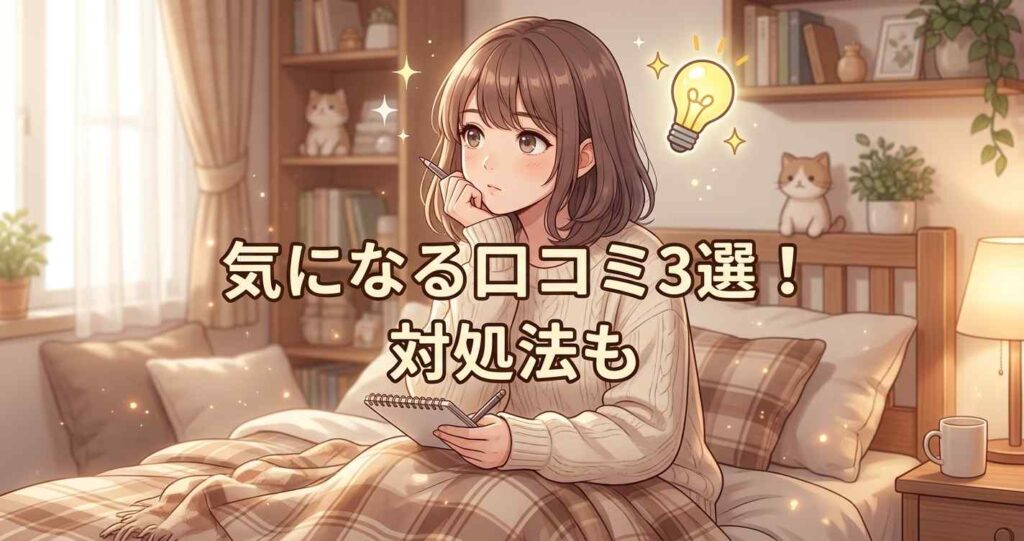 ベネクス リカバリーデイズの気になる口コミ3つと対処法