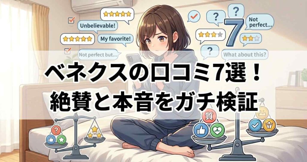 ベネクス コンフォートポンチの絶賛の声と本音の口コミ