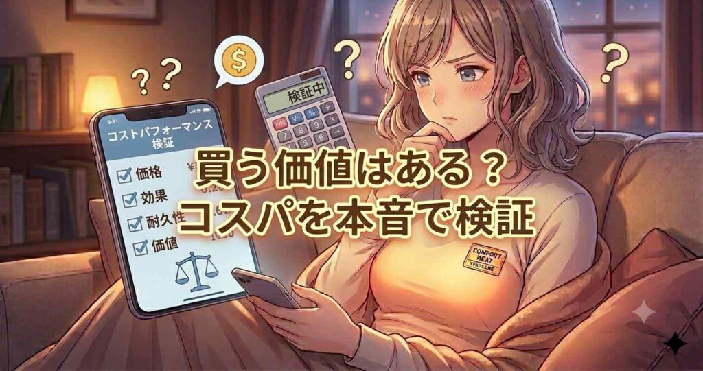 ベネクスコンフォートヒートのコスパと買う価値の本音検証