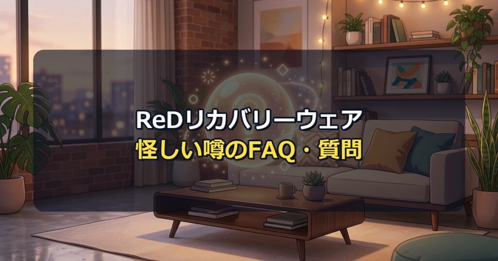 ReDリカバリーウェアの怪しい噂や効果ないに関する疑問に応えるFAQ