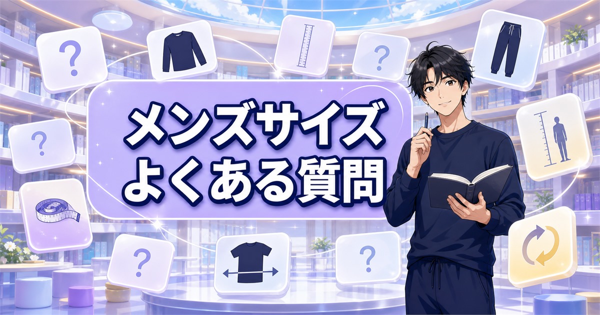 BAKUNE サイズ メンズの身長・実寸・交換に関するよくある質問