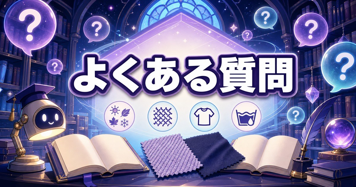 MIGARUライトニットとテックスウェットの比較でよくある質問