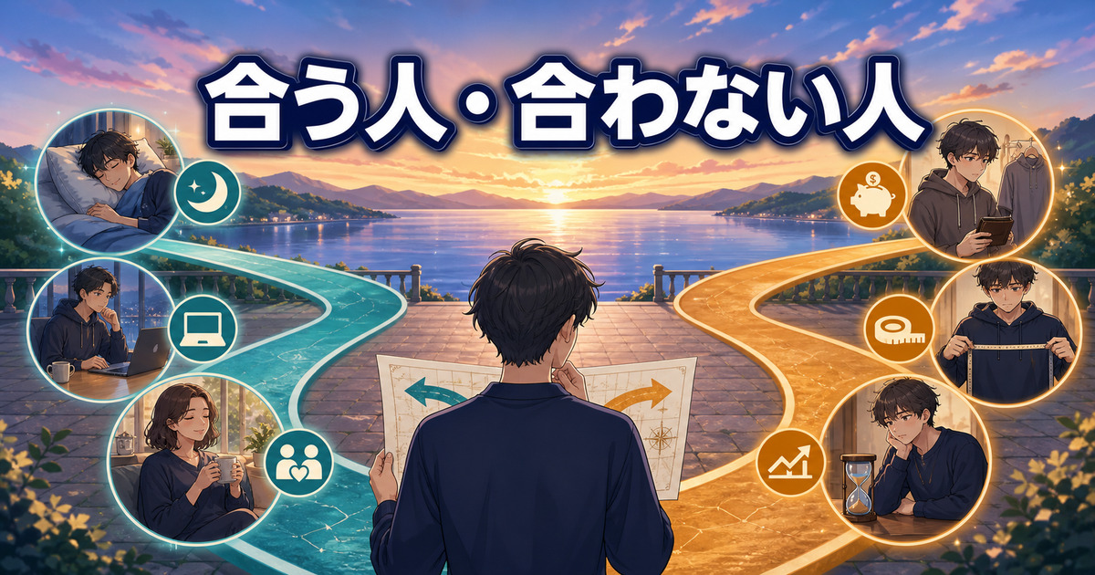 ベネクス リフレッシュが合う人と合わない人を口コミから分ける場面