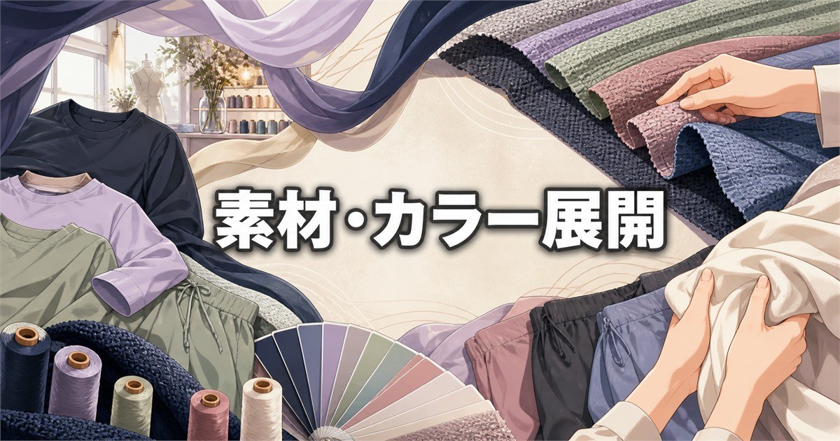 BAKUNEとMIGARUの素材とカラーバリエーションの違い