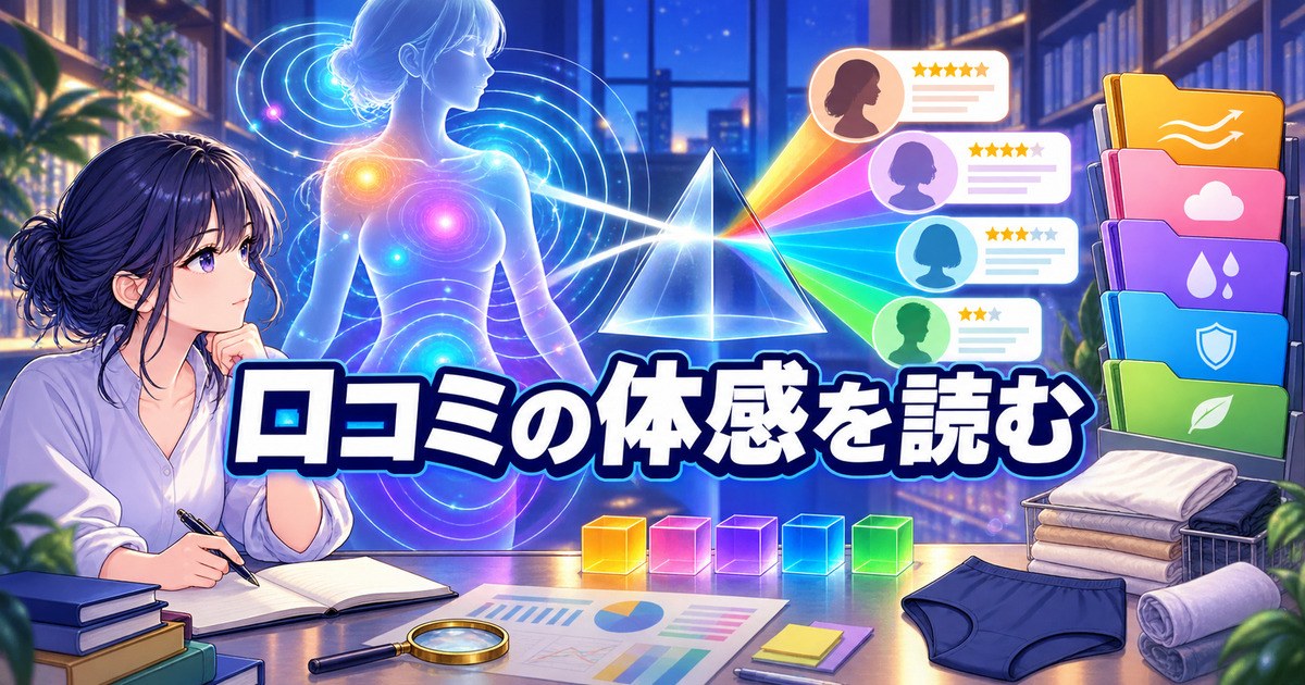 リライブインナーの区分を踏まえて口コミの体感を読み解く場面