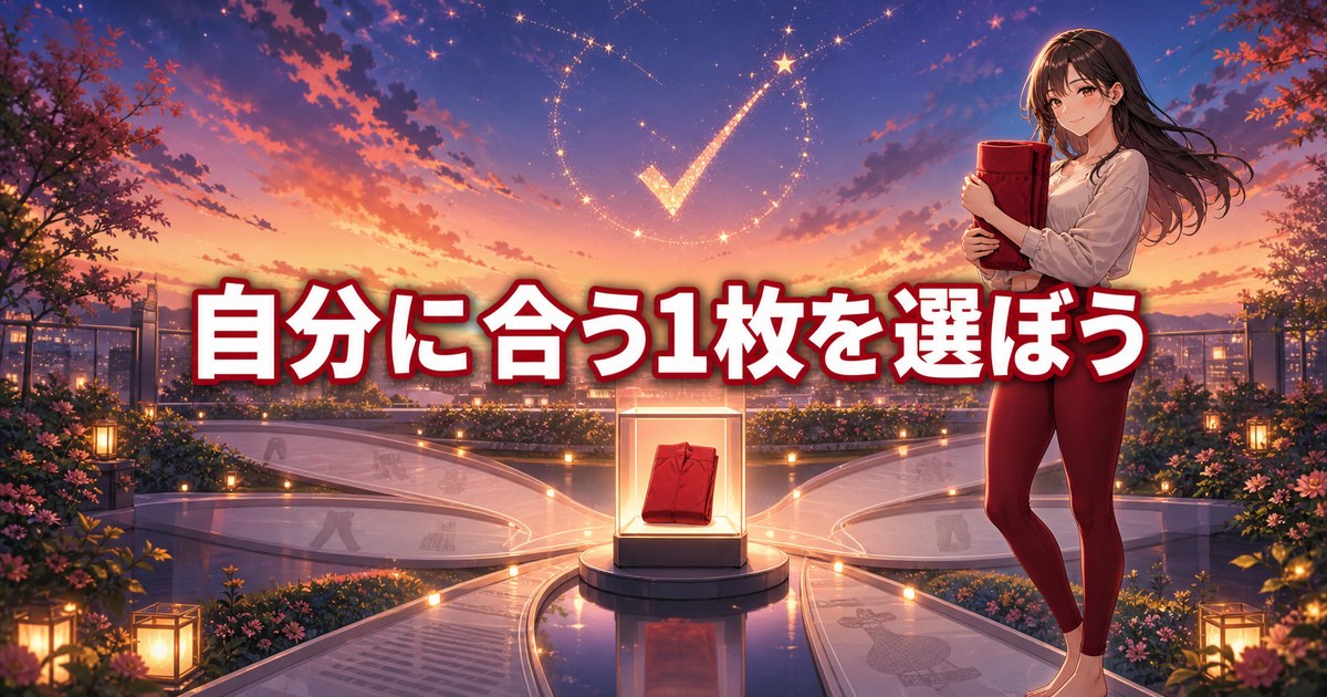 red レギンス 口コミと商品の違いを押さえ自分に合う1枚を選ぶ女性