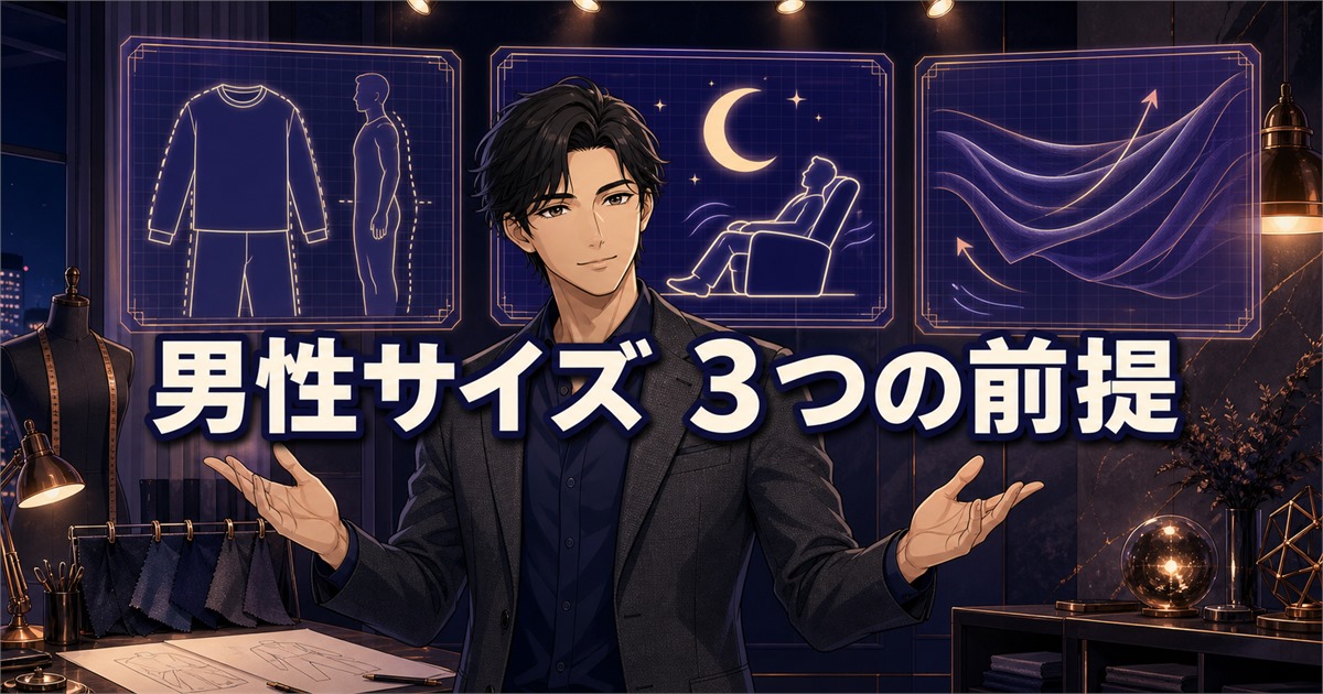 BAKUNE サイズ メンズで確認したいシルエット・用途・ゆとりの3要素