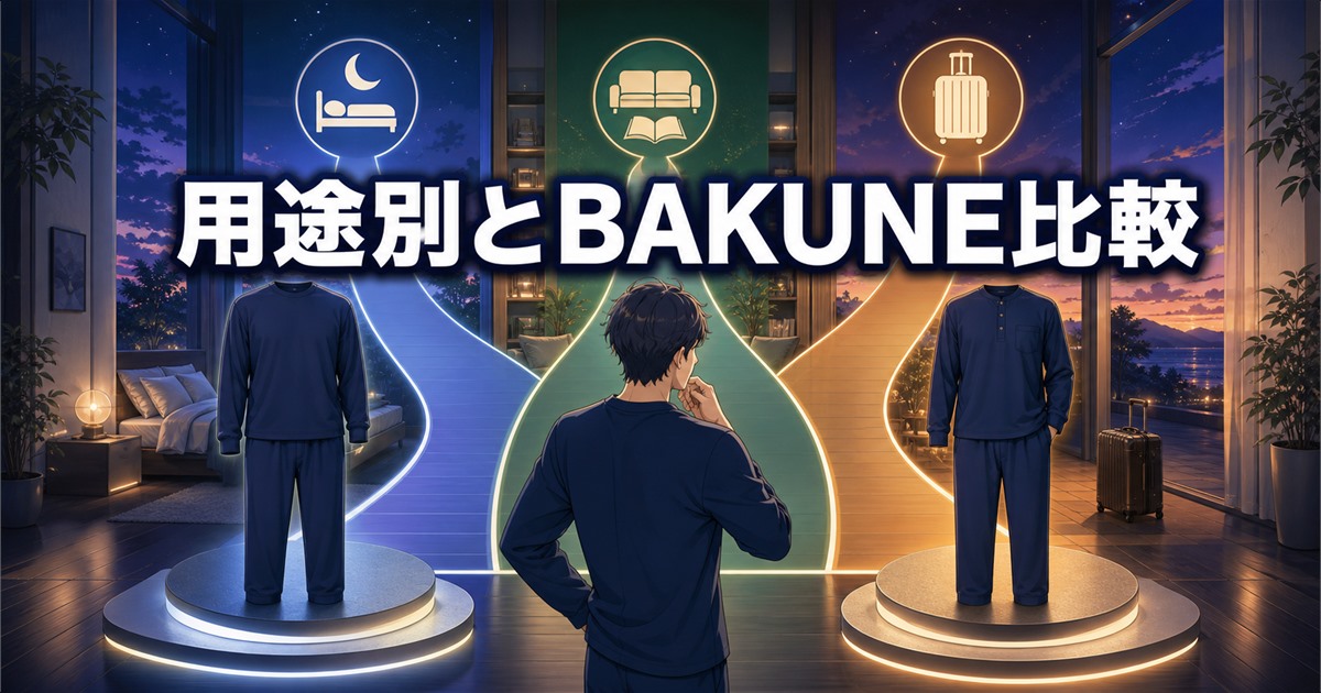 ベネクス スタンダードドライを用途別に選びBAKUNEと比較するポイント