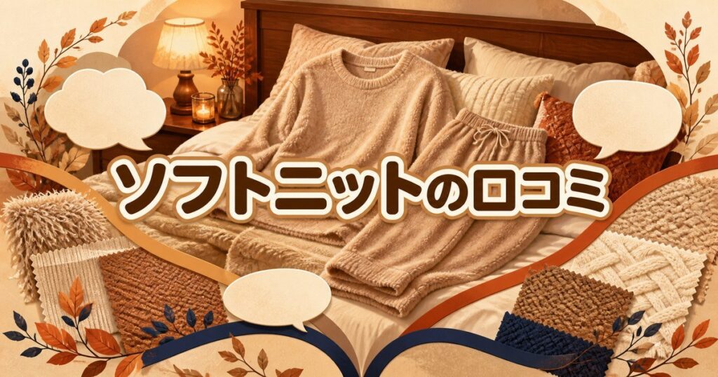BAKUNEソフトニットの口コミと選び方を紹介する記事のアイキャッチ