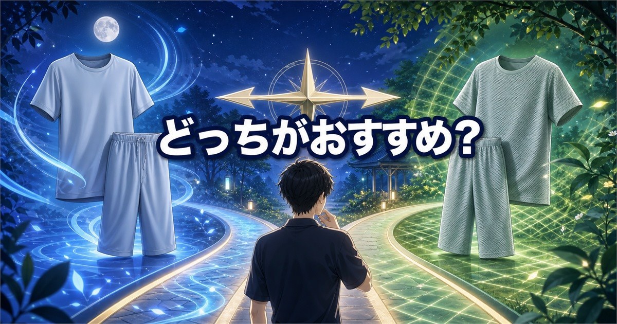 BAKUNE DryとMeshはどんな人にどっちがおすすめかの結論
