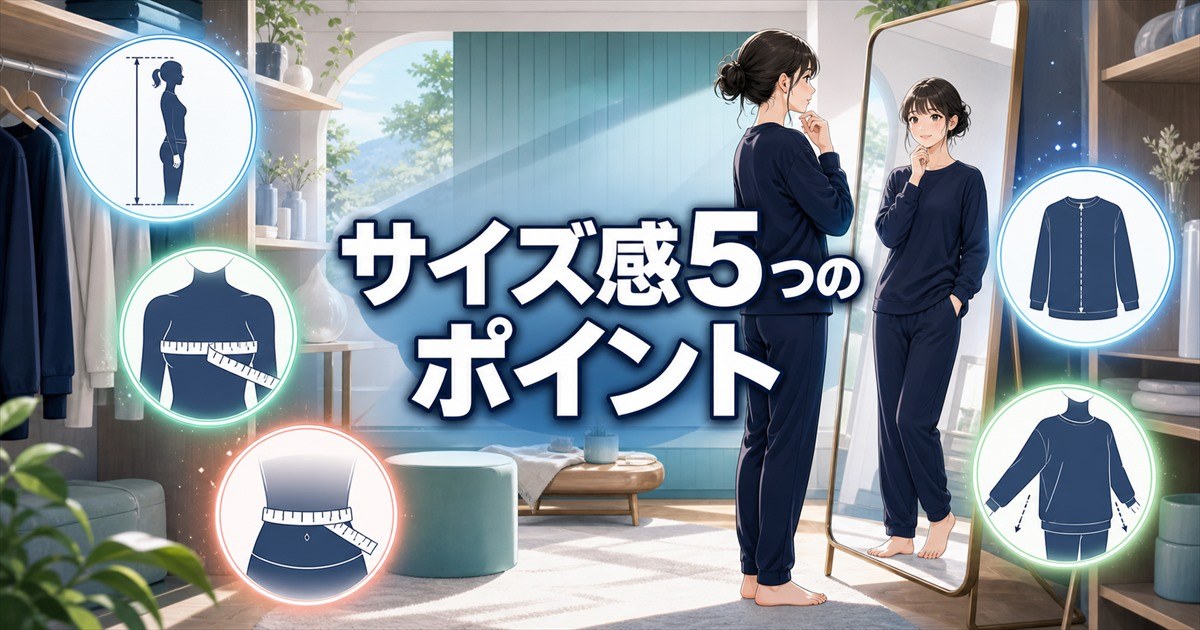 ベネクス リカバリーウェアのサイズ感で確認したい身長や採寸など5つのポイント