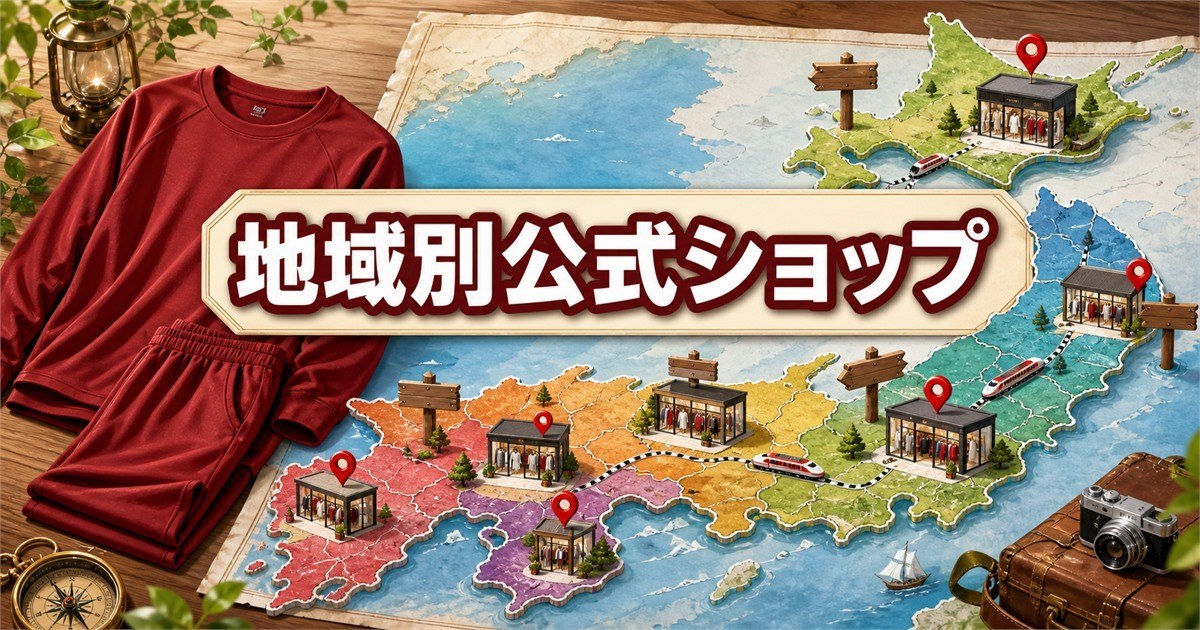 ReDのオフィシャルショップ一覧を地域別の地図でチェック
