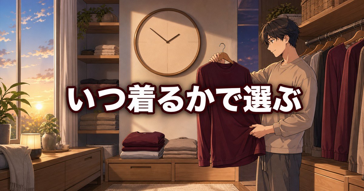 結論としてReDの種類はいつ着るかで選ぶのが近道