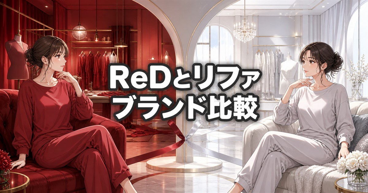 同じMTGのReDとリファが2つのブランドに分かれている理由