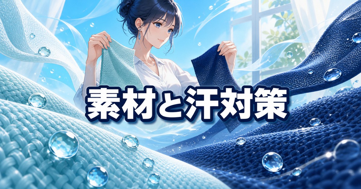 ベネクスのリフレッシュとスタンダードドライ+の素材と汗対策の違い（どちらも吸水速乾）