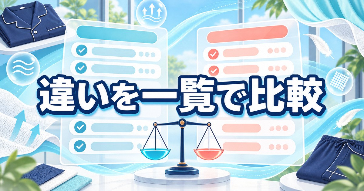 BAKUNE 3D DryとDryの違いを一覧で比較するチェック項目と天秤