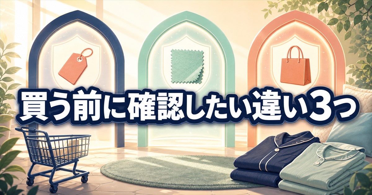 しまむらのリカバリーウェアとBAKUNEを買う前に確認したい3つの違い