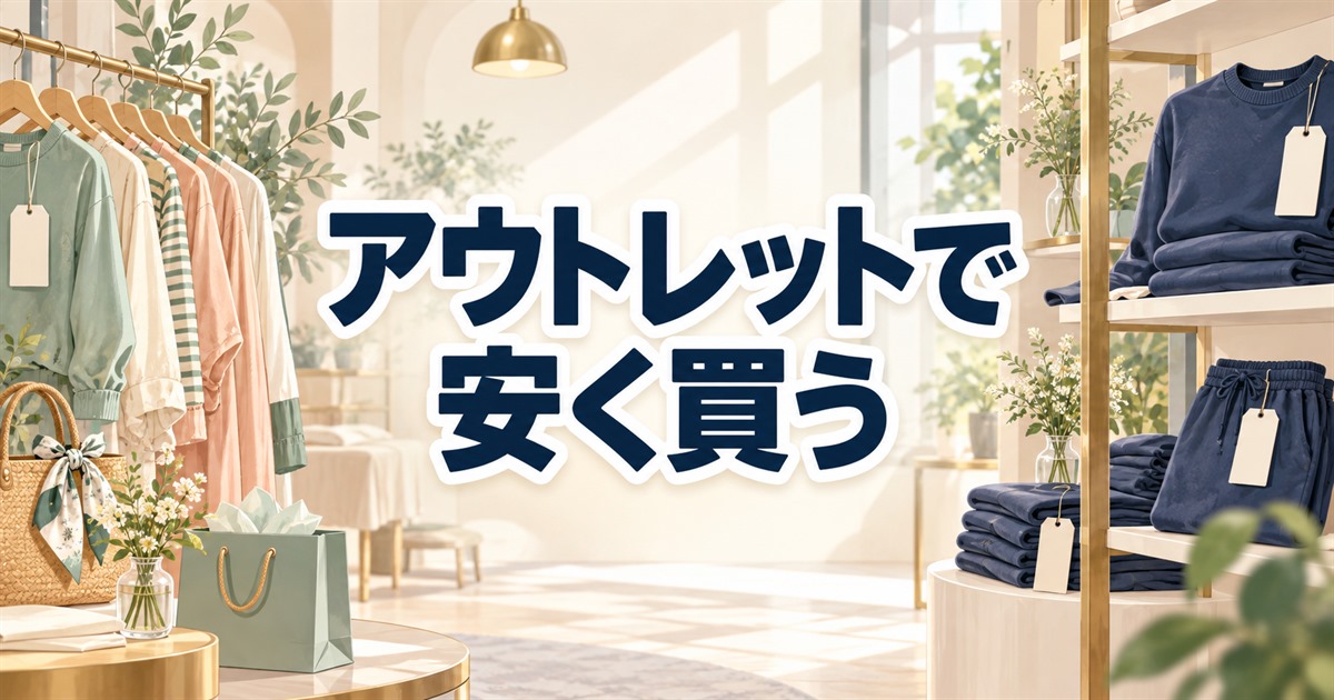 アウトレットでBAKUNEを安く買う際の選び方