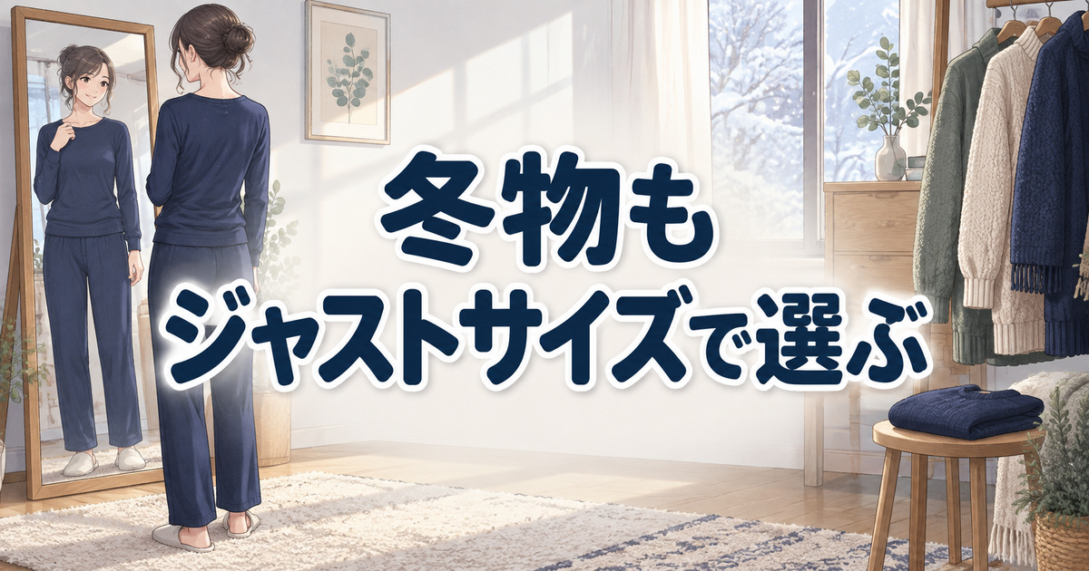 ワークマンのリカバリーウェア冬物をジャストサイズで選ぶポイント