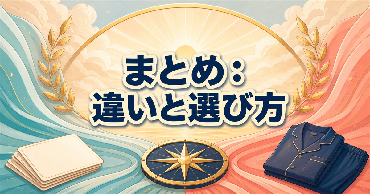ニトリNミラクとBAKUNE Dryの違いと選び方のまとめ