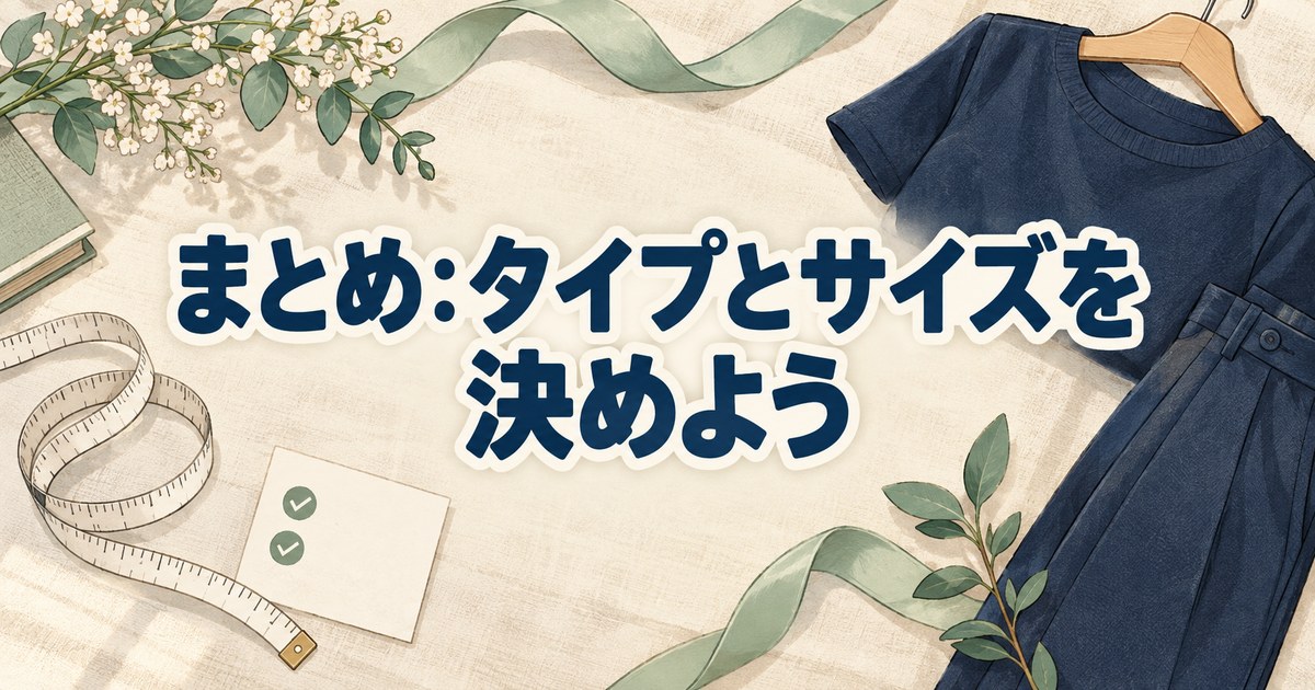 青山のリカバリーウェアはタイプとサイズを決めて選ぶまとめ
