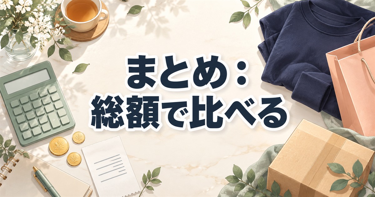 BAKUNEを安く買うために商品代や送料を含む総額で比較